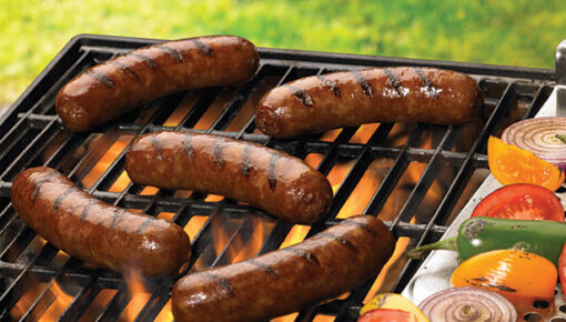 Johnsonville-Sausage-on-grill